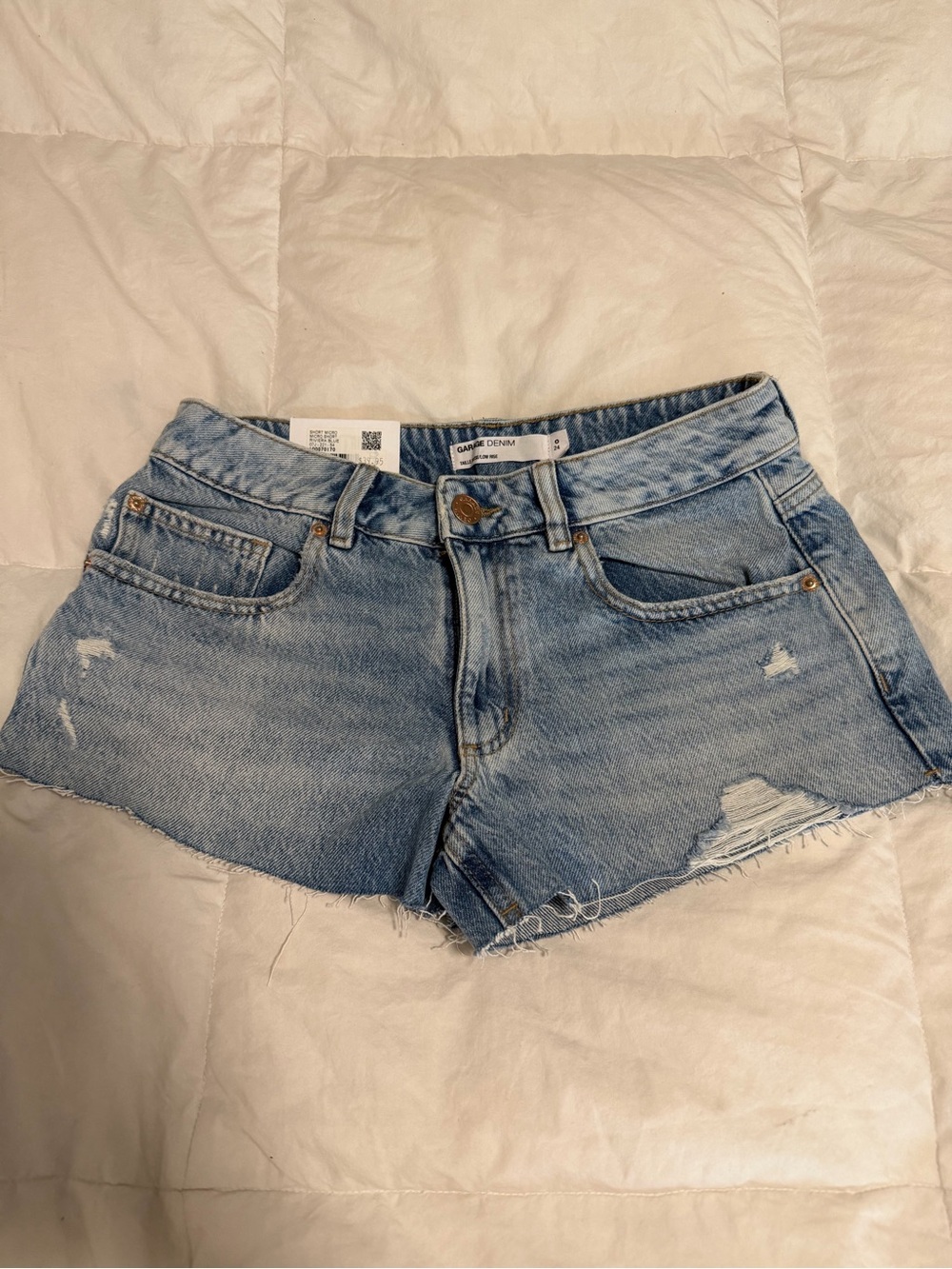 GARAGE Taille Basse low rise shorts